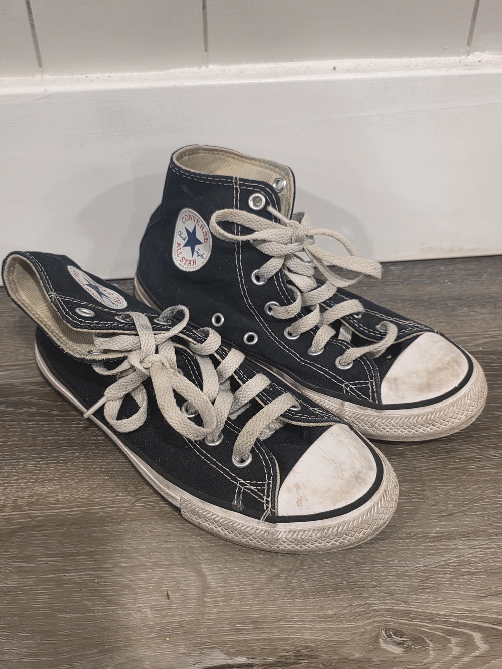 Converse Chuck Taylor All Star High Top Sneakers Youth US 3 Black